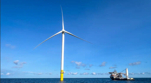 Revolution Wind installs first offshore turbine