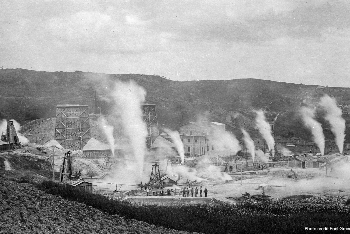 Italy: Larderello geothermal plant
Photos from Enel Green Power's historical archive of the construction of the Larderello geothermal power plant in Tuscany.